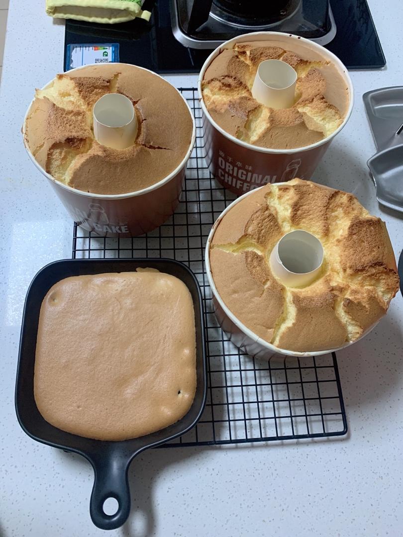 蔓越莓戚风蛋糕