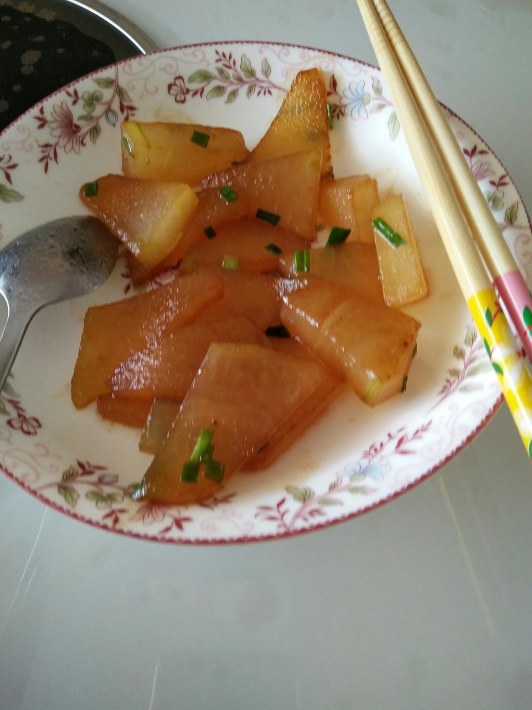 蚝油焖冬瓜