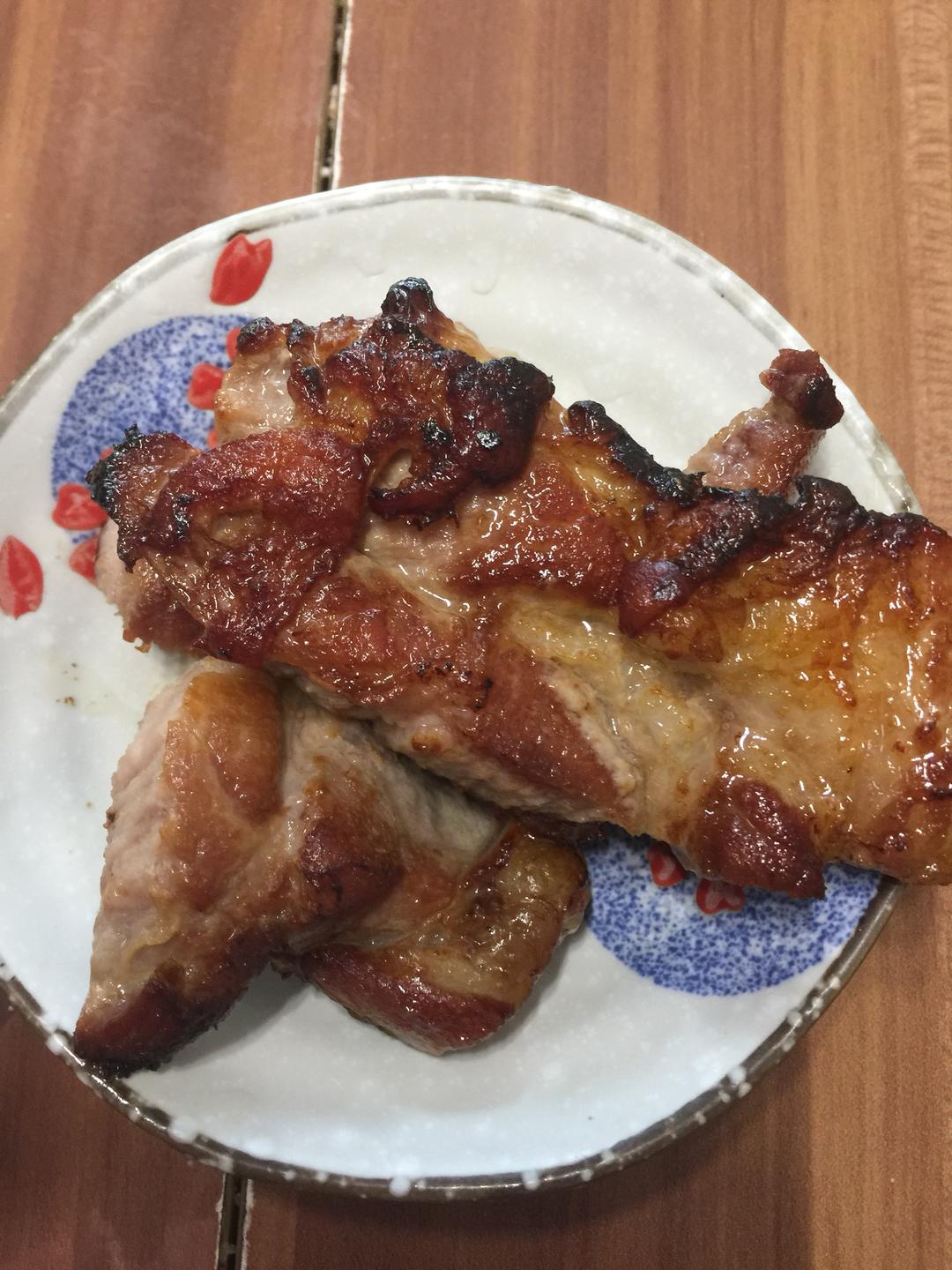 日式香煎猪颈肉的做法