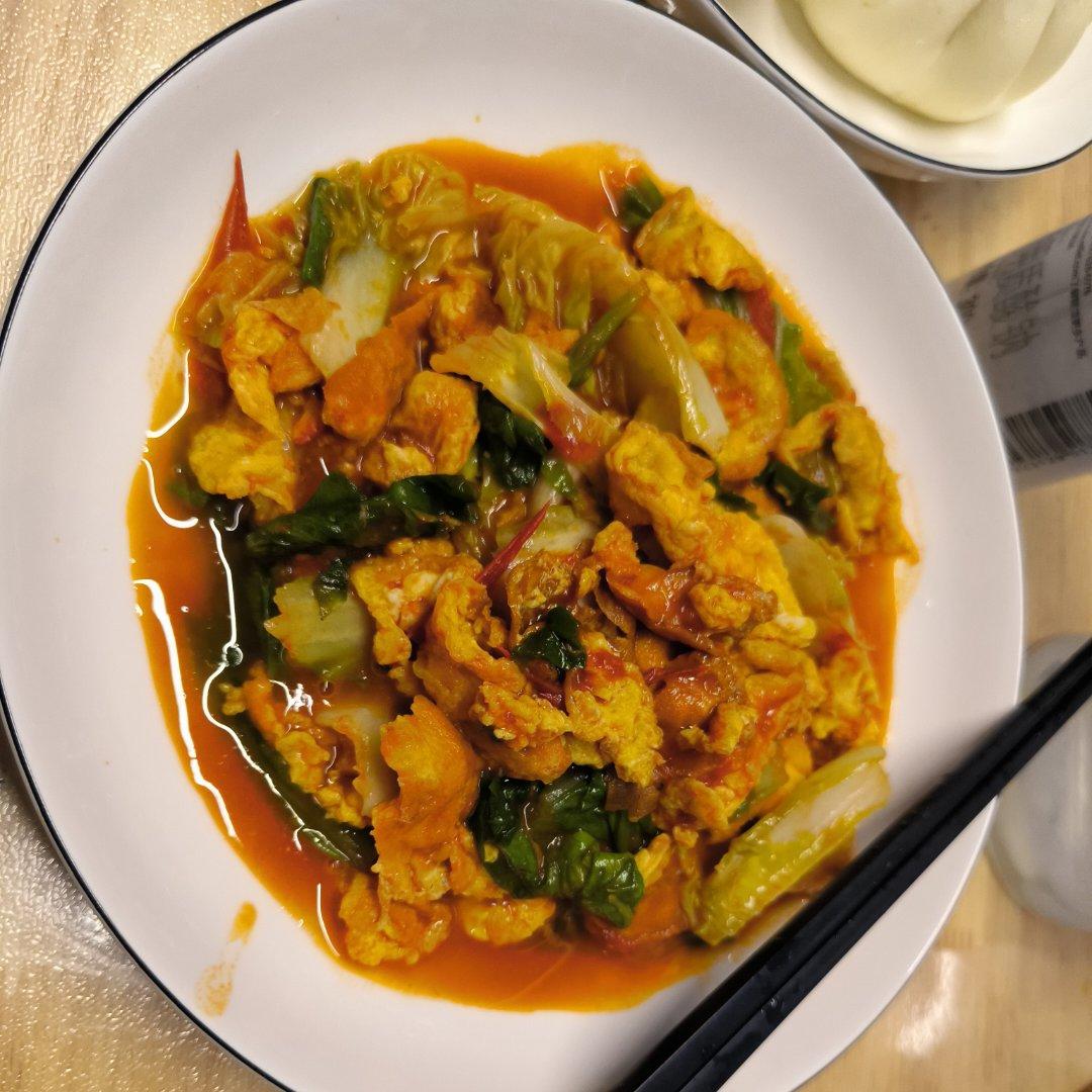 ㊙️一人食|饭店风味番茄炒蛋做法揭秘