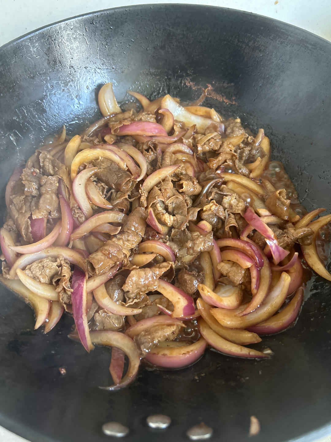 好吃到舔盘的秘制洋葱炒肥牛卷！拌饭巨香