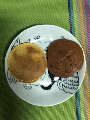 【小麦鸡蛋不耐受】之奶香玉米饼&火龙果小米饼的做法 步骤1