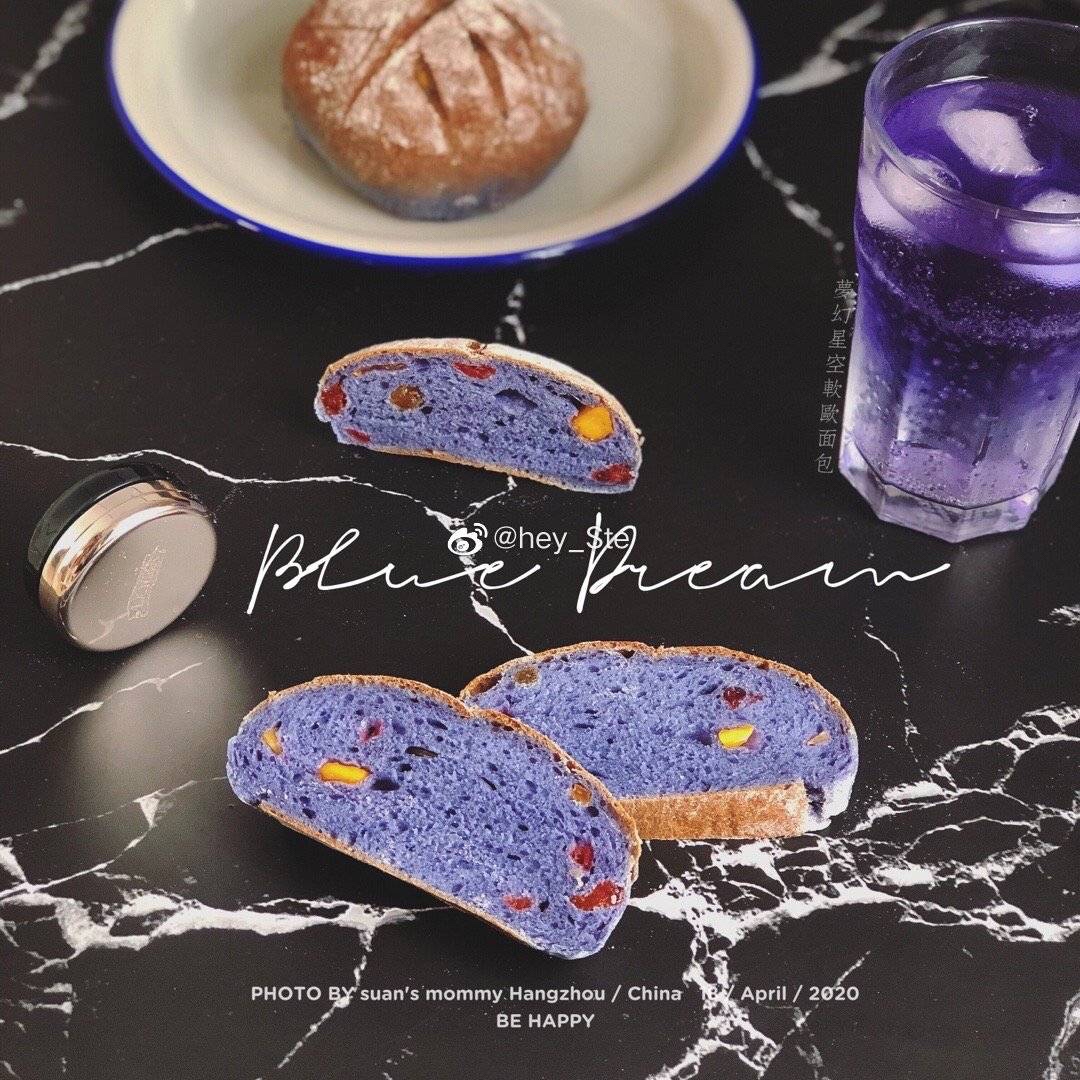 梦幻星空软欧面包——这是一款有魔力的面包