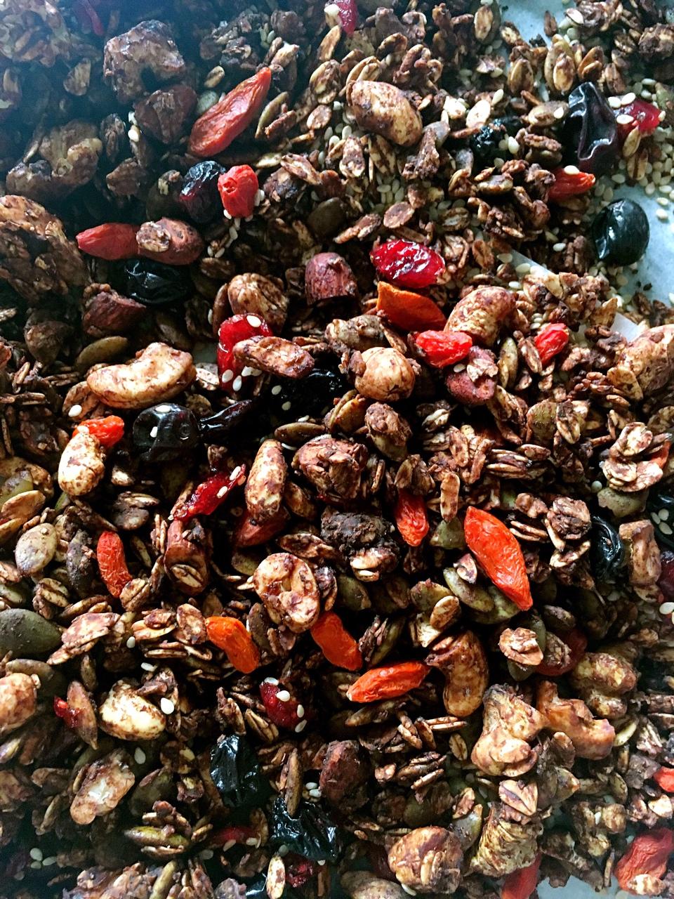 无油烤燕麦的终极万用公式 - The Ultimate Granola
