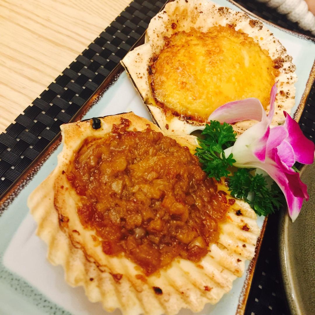 蒜蓉粉丝蒸扇贝