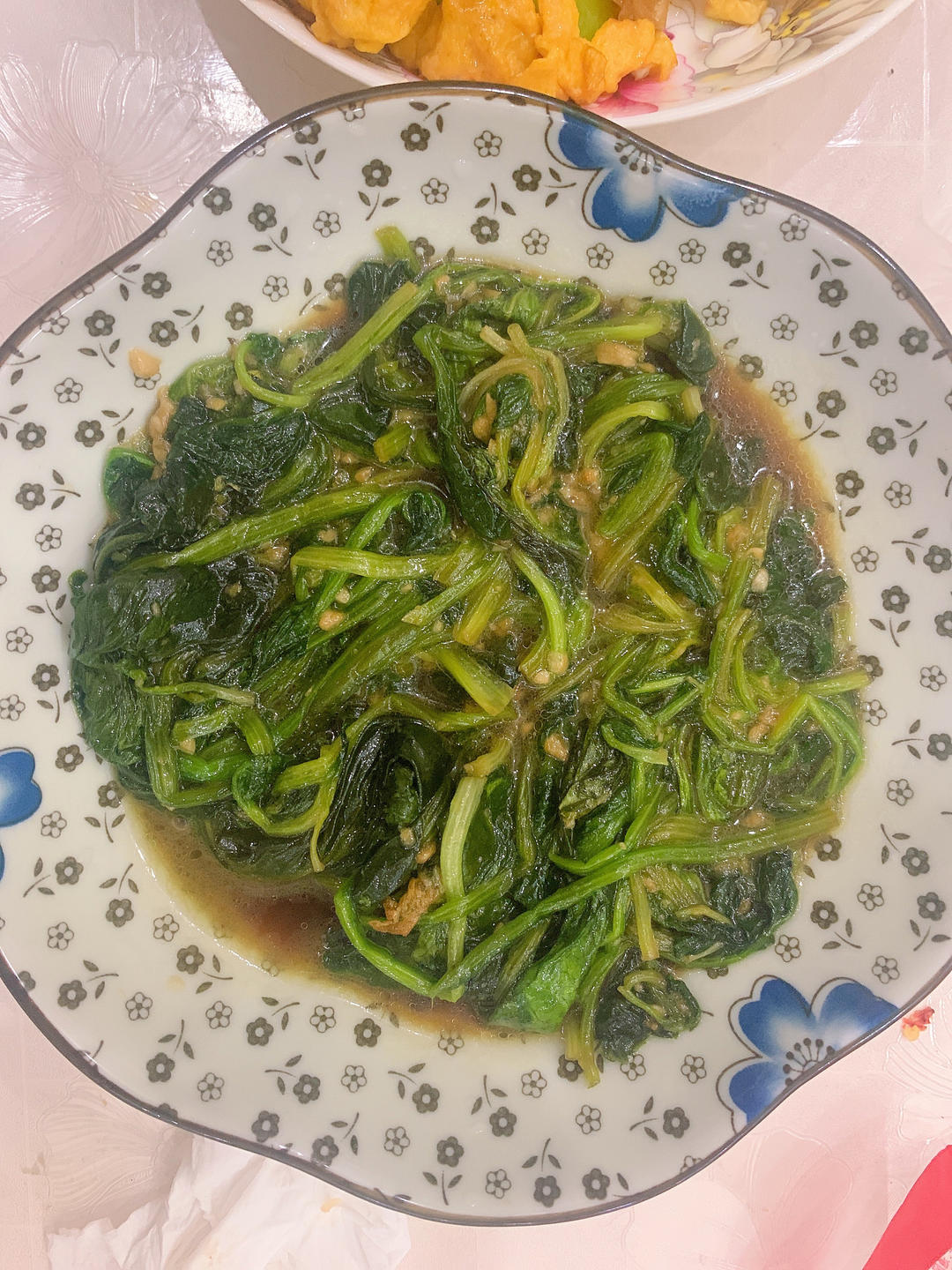 清炒菠菜