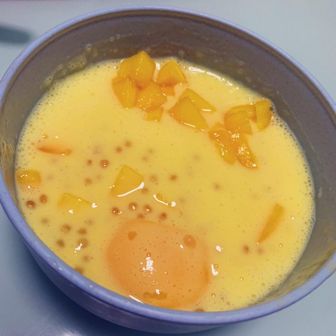 纯正的芒果西米露