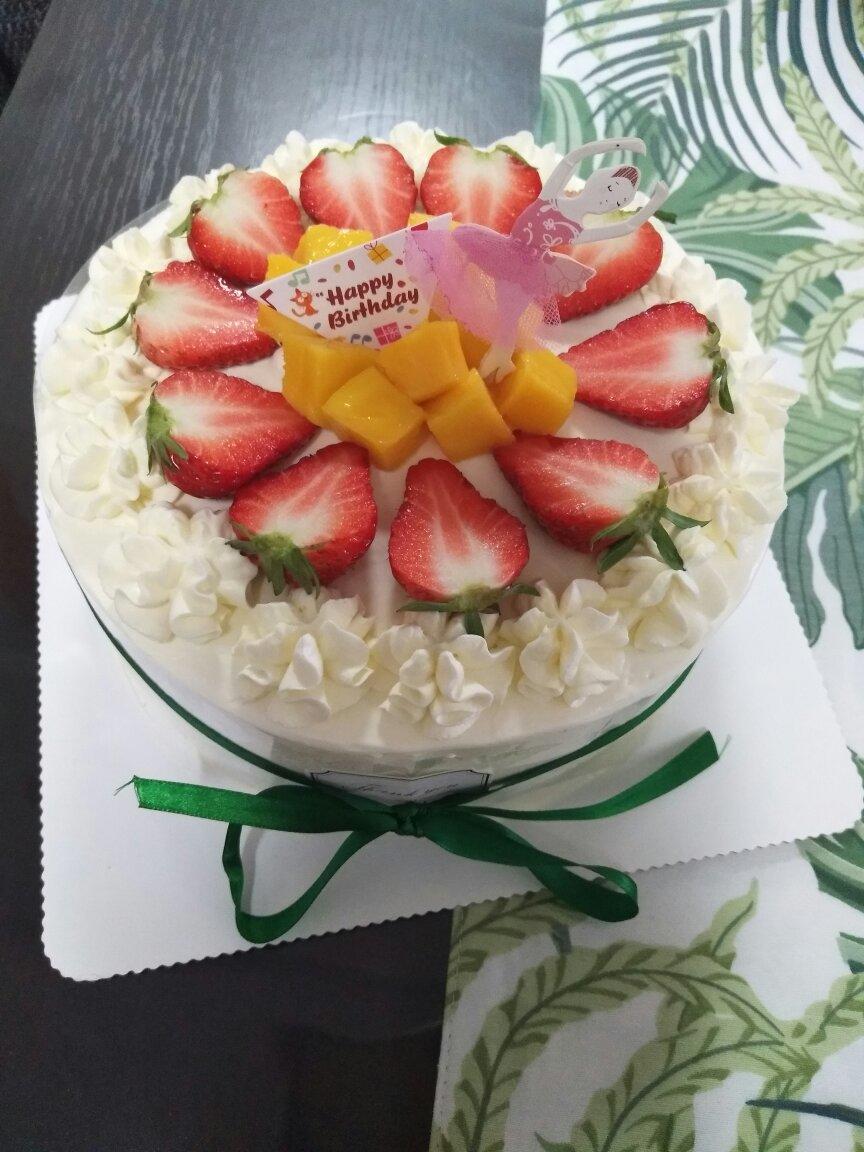 8寸水果生日蛋糕