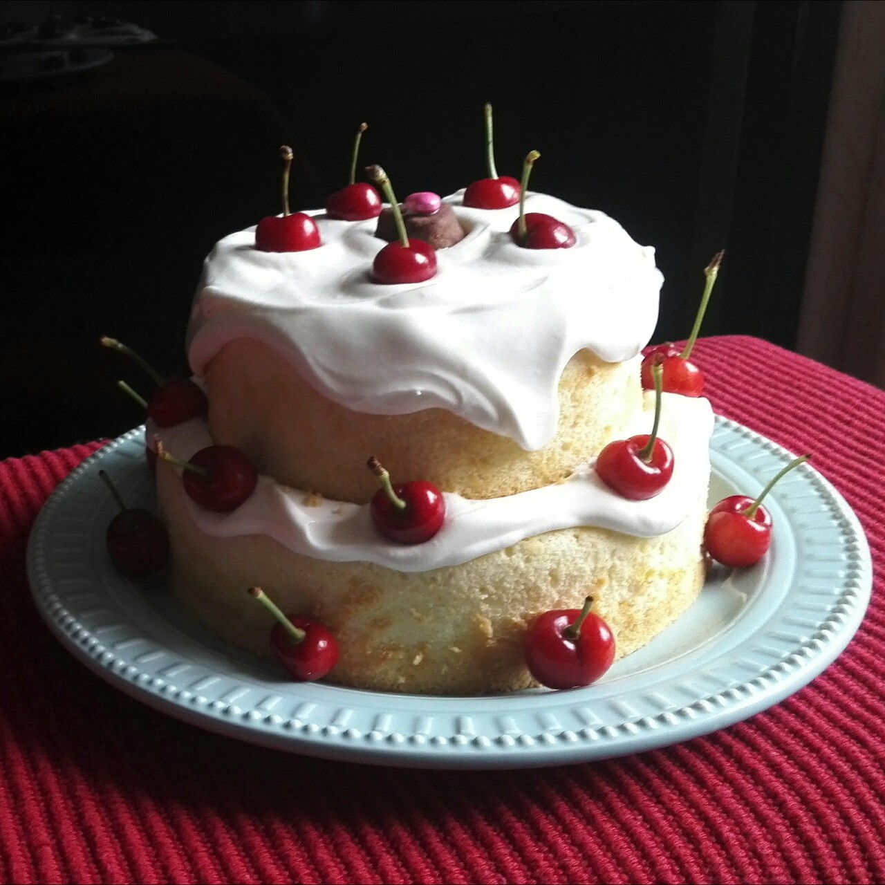 圣诞“裸蛋糕”