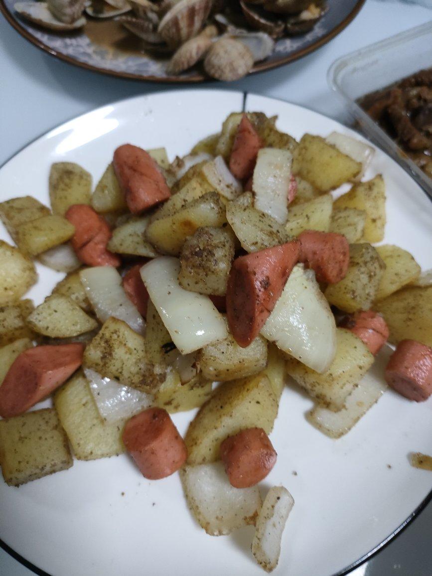 椒盐土豆块