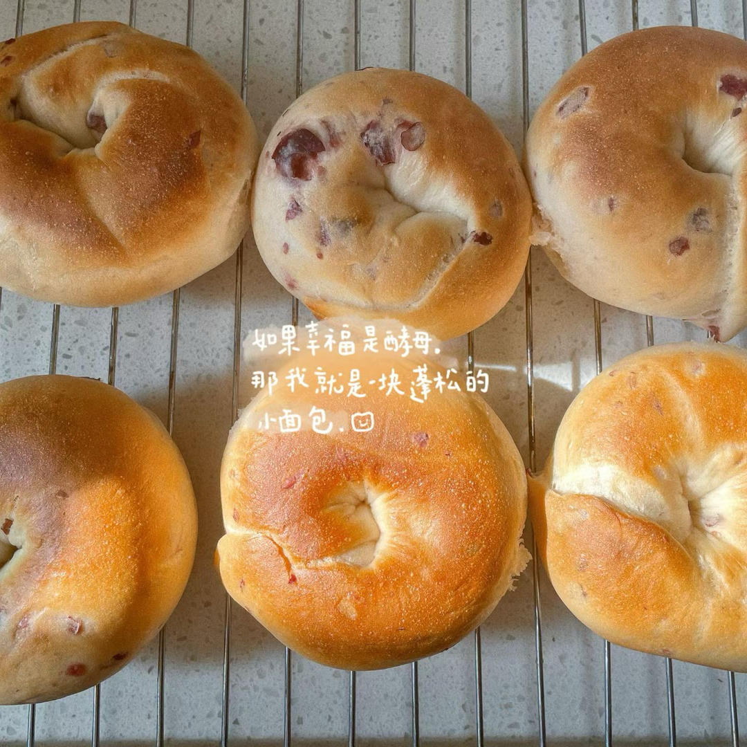 蔓越莓贝果🥯轻松实现贝果自由