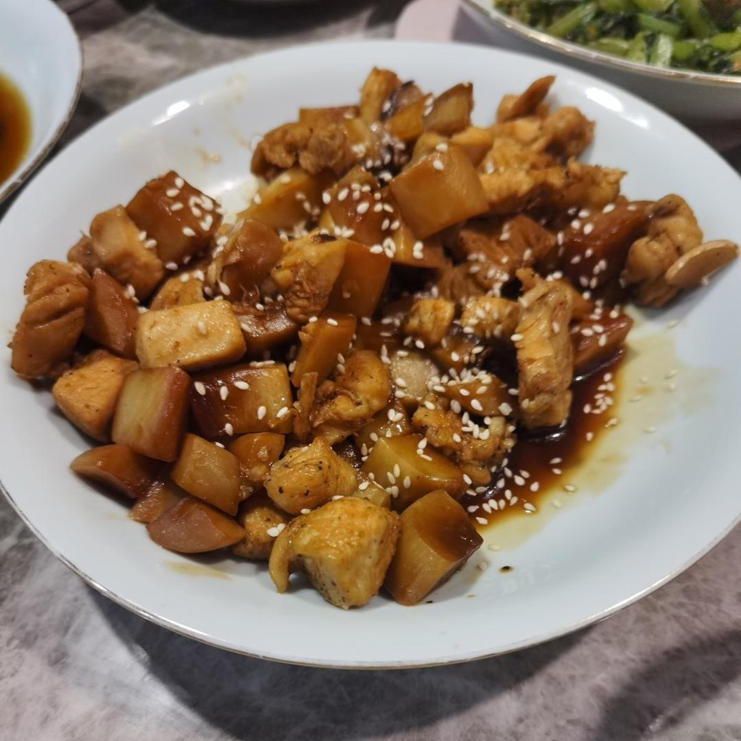 照烧鸡腿饭