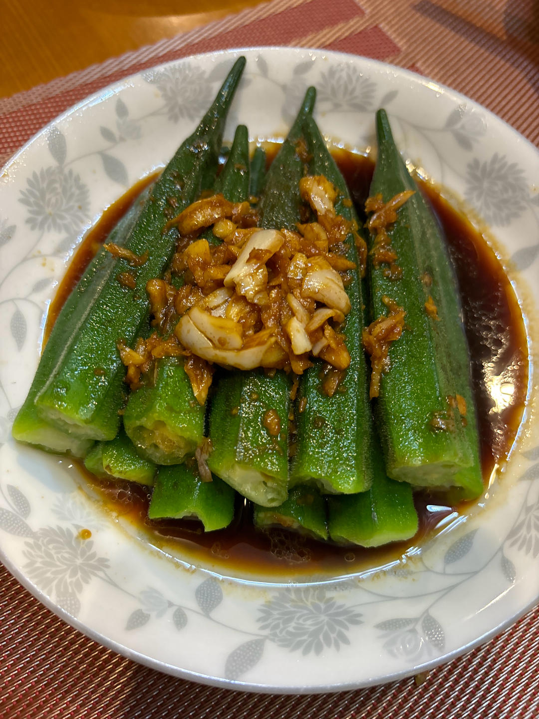 蒜蓉秋葵