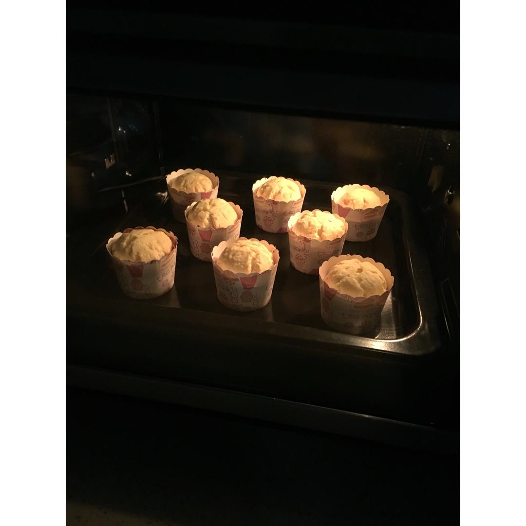 香喷喷的马芬蛋糕