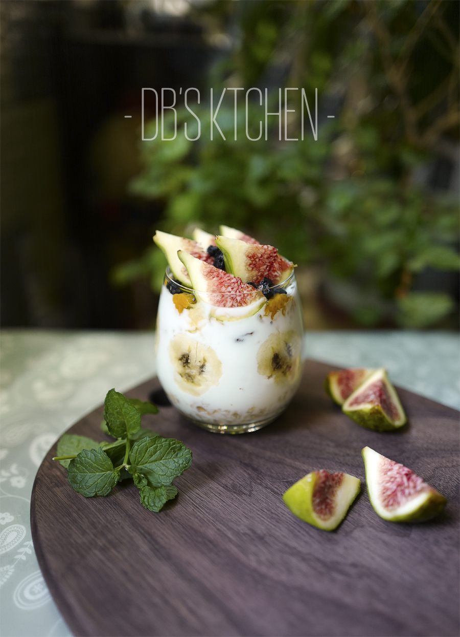 焦糖无花果granola parfait