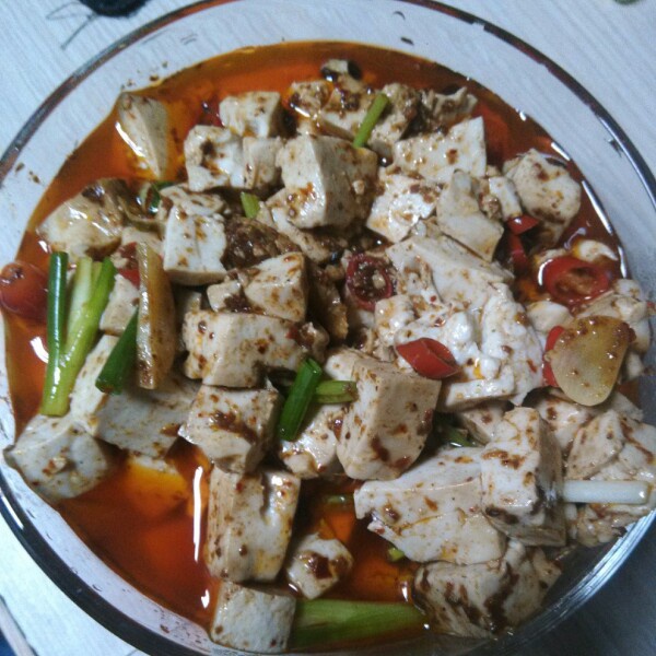 微波炉麻婆豆腐