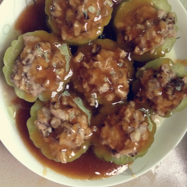 苦瓜酿肉
