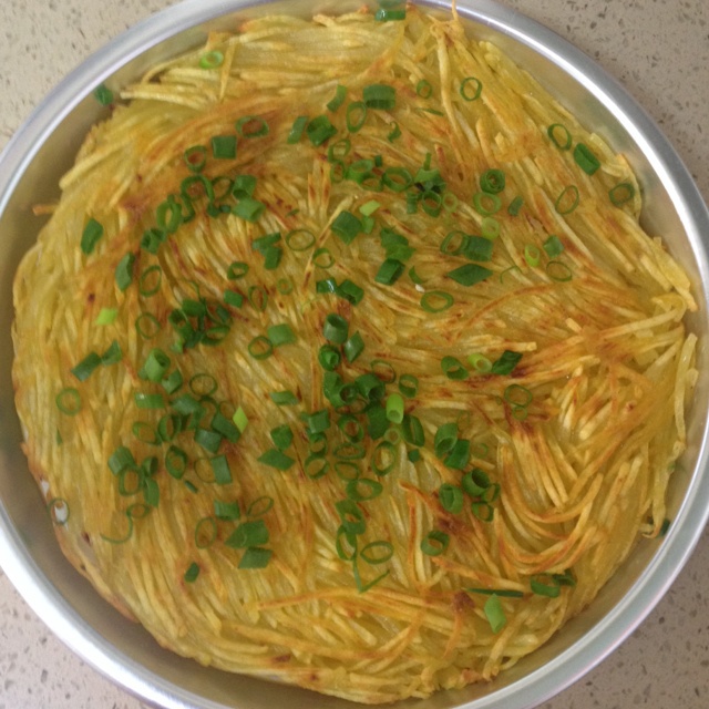 煎土豆丝（hash brown)