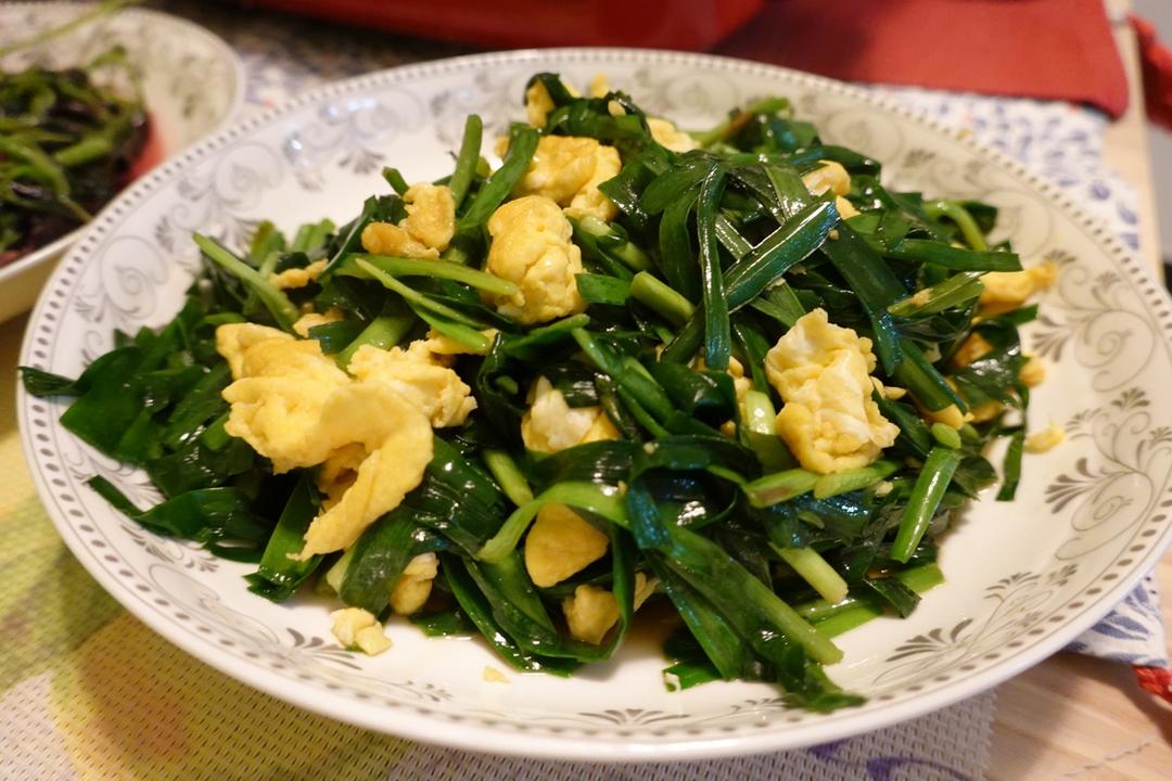 韭菜炒鸡蛋