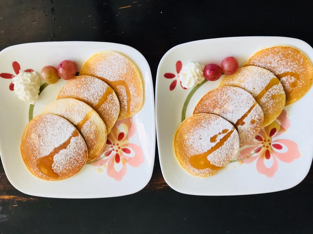 （视频）舒芙蕾松饼、日式松饼