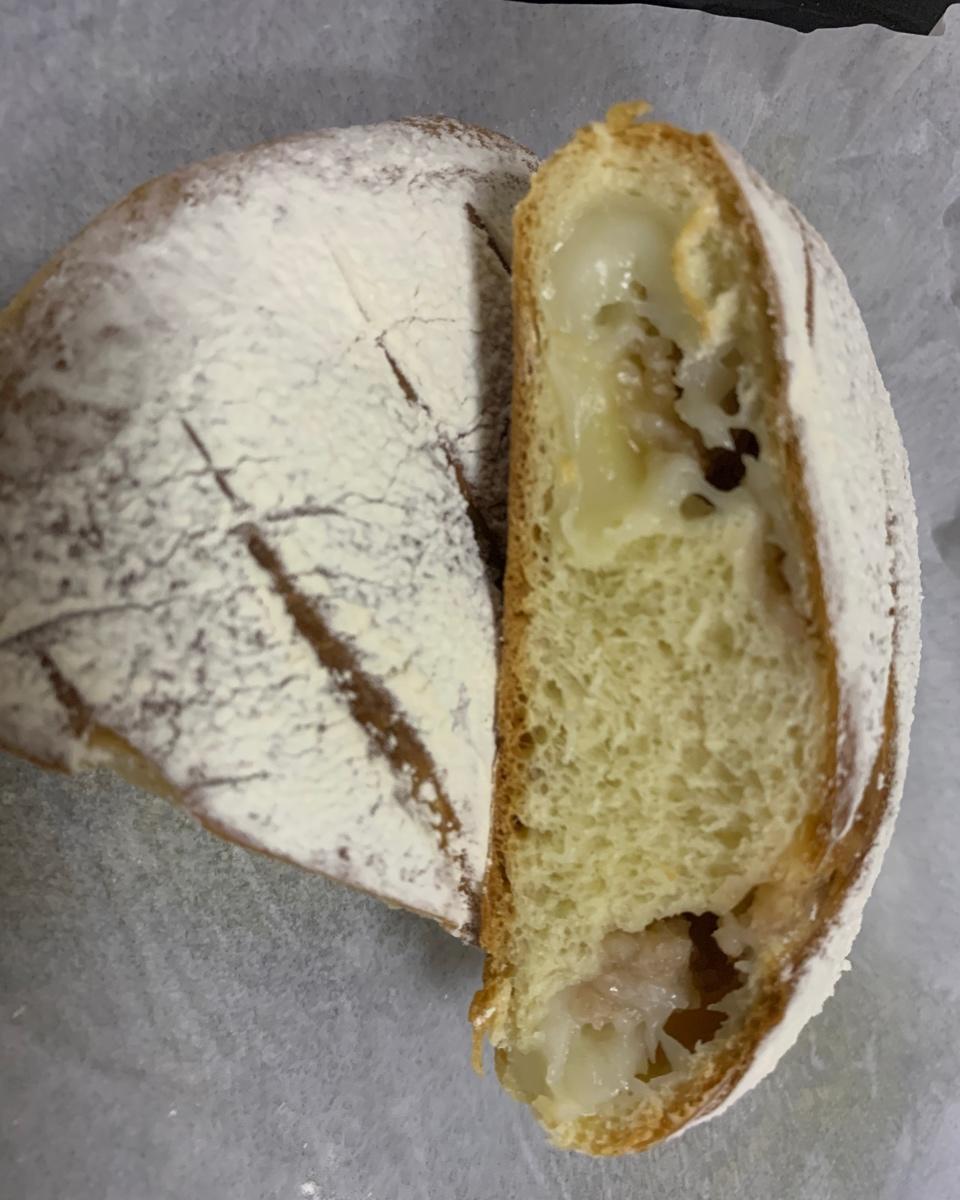 麻薯核桃夹心软欧包