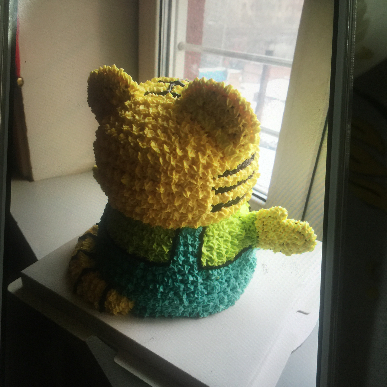 立体巧虎蛋糕制作