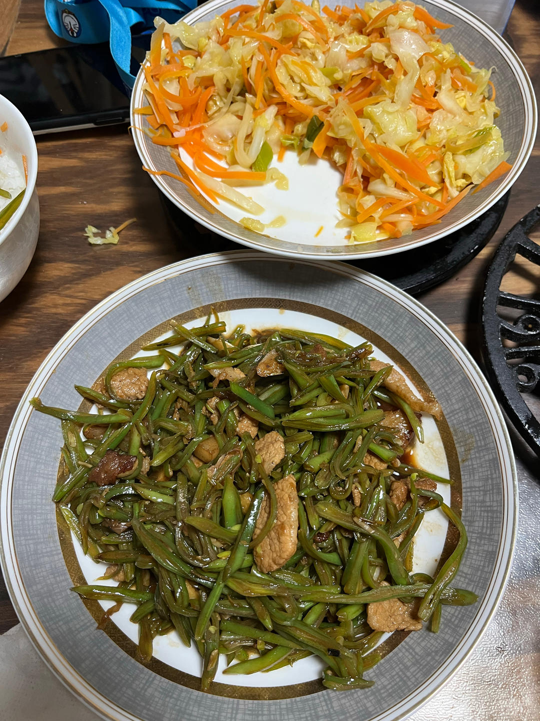下饭神器 扁豆炒肉