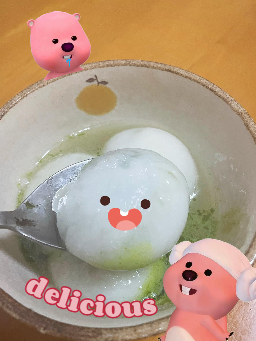 自制汤圆（红豆/芝麻椰蓉馅）