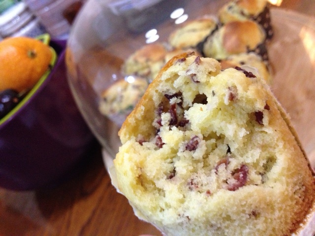 蔓越莓麦芬蛋糕