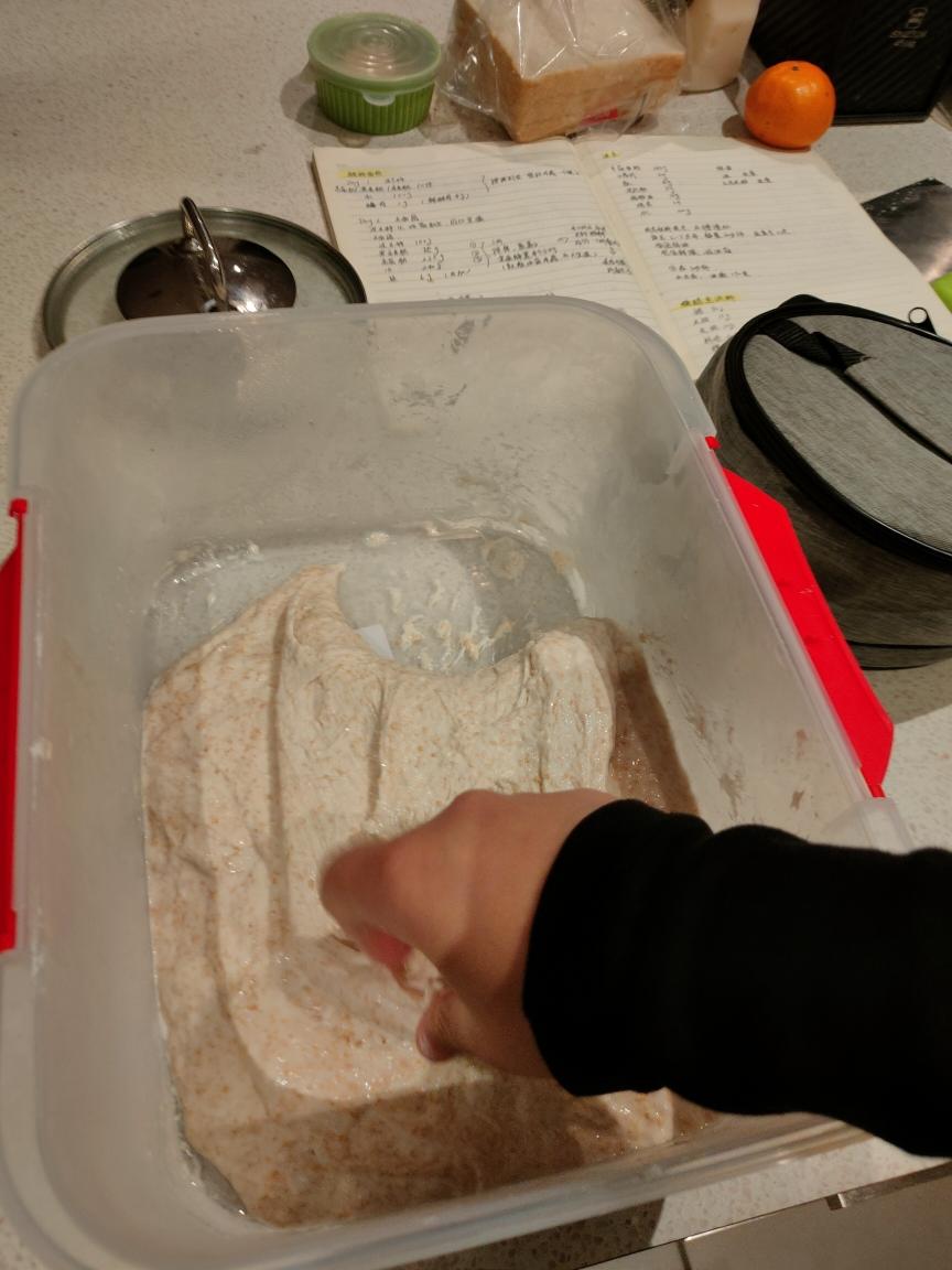 纯奶手撕吐司的做法 步骤1