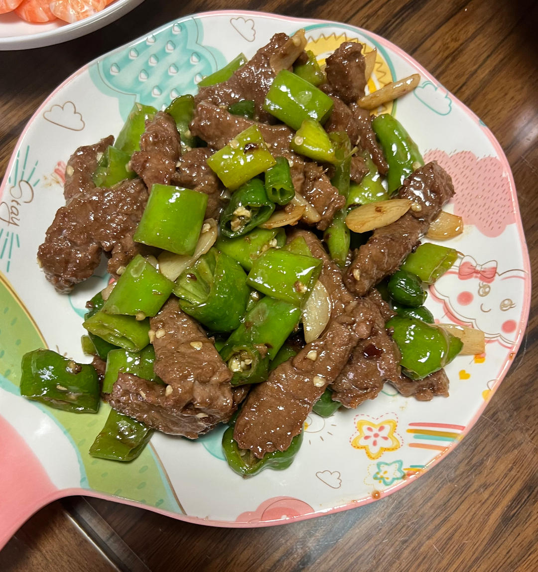 当牛柳遇到杭椒～一道下饭的好菜