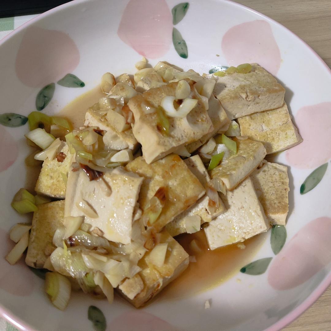 小葱炒豆腐