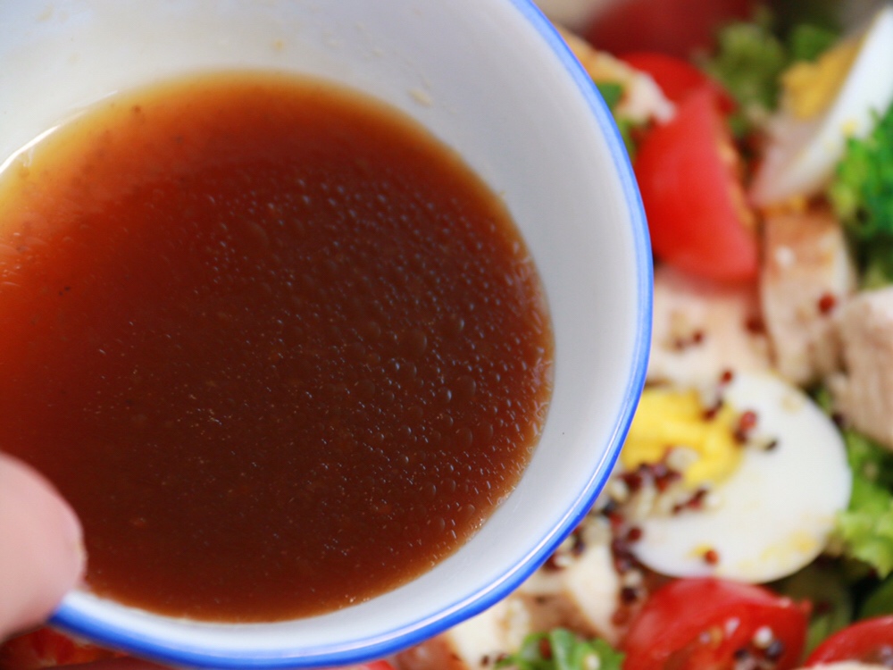 健康低卡—鸡胸肉藜麦蔬菜沙拉🥗的做法 步骤7