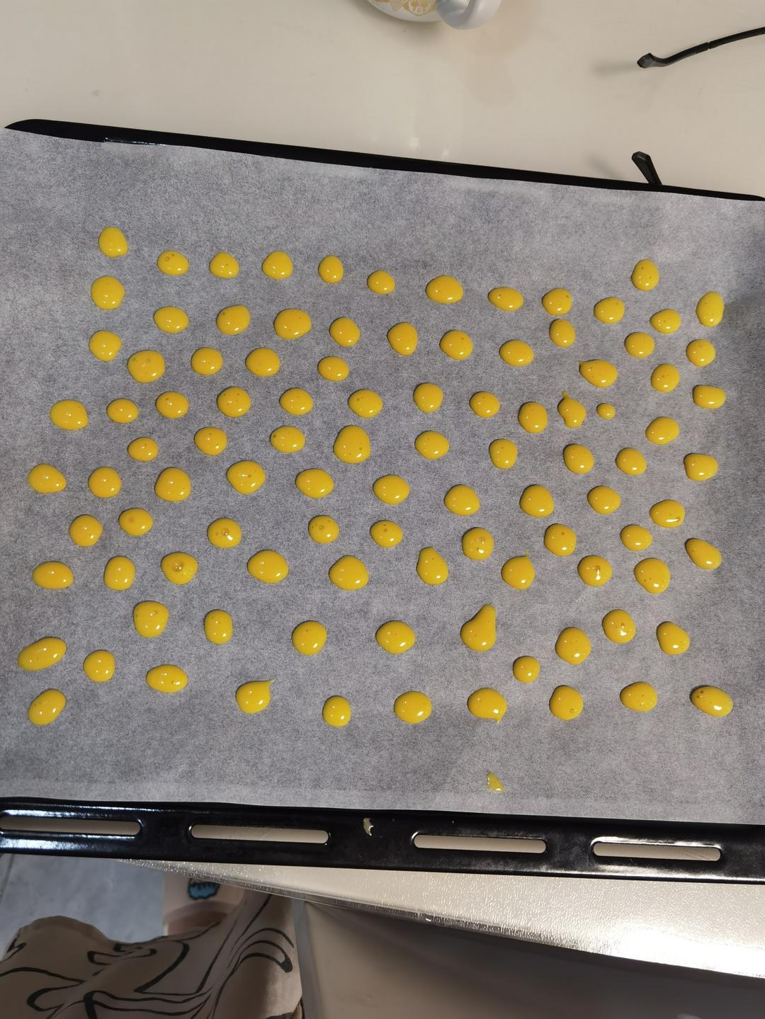 宝宝辅食系列～蛋黄溶豆