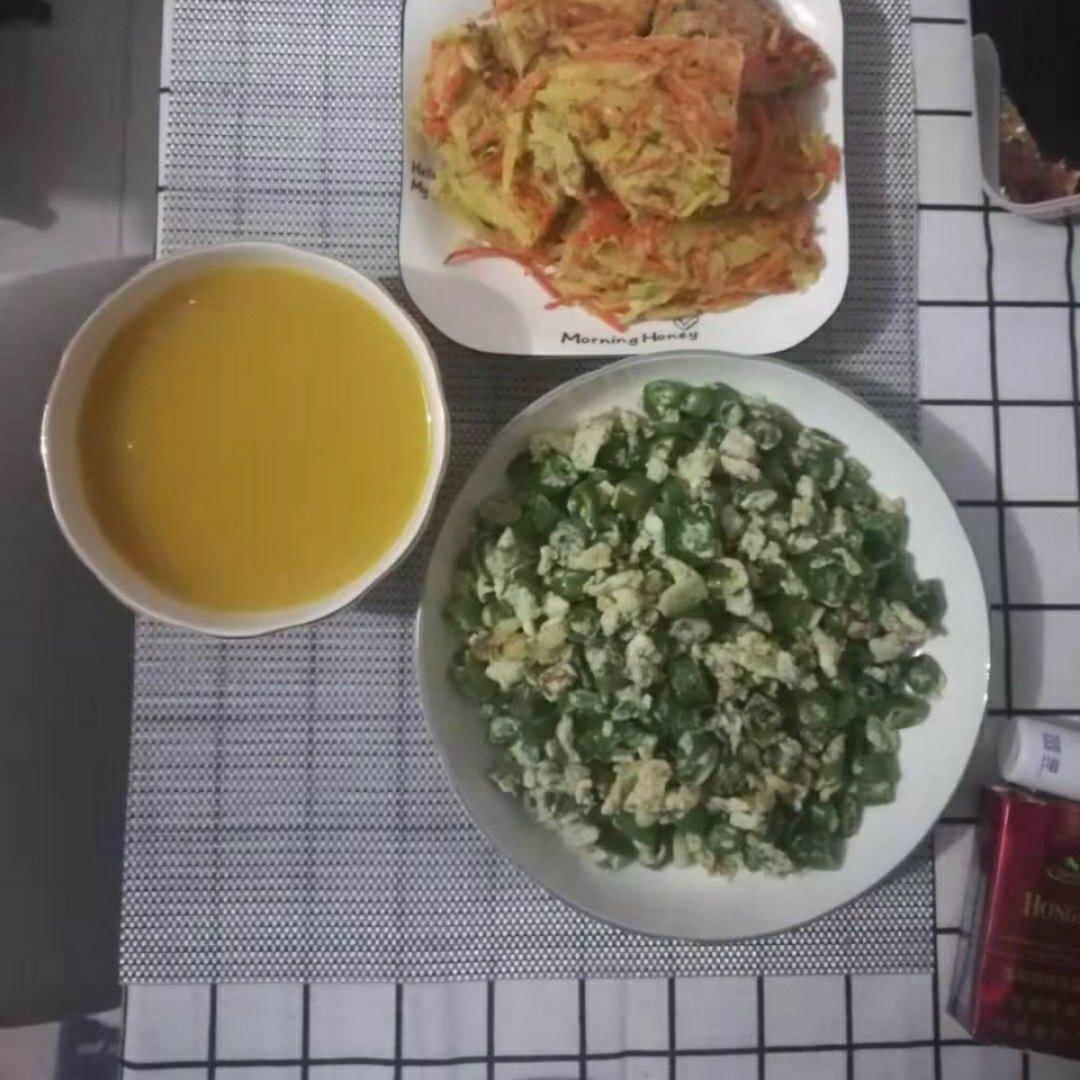 青椒炒蛋（线辣椒）