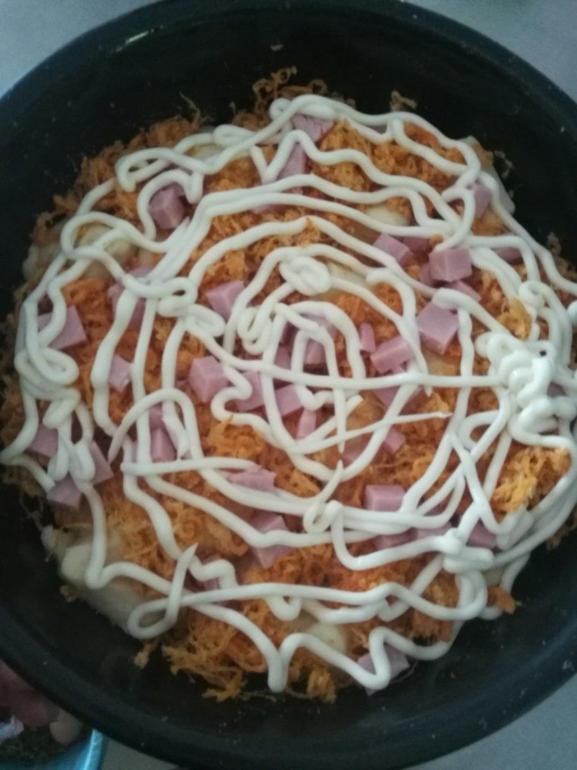 肉松手撕面包—超软会爆浆的面包哟