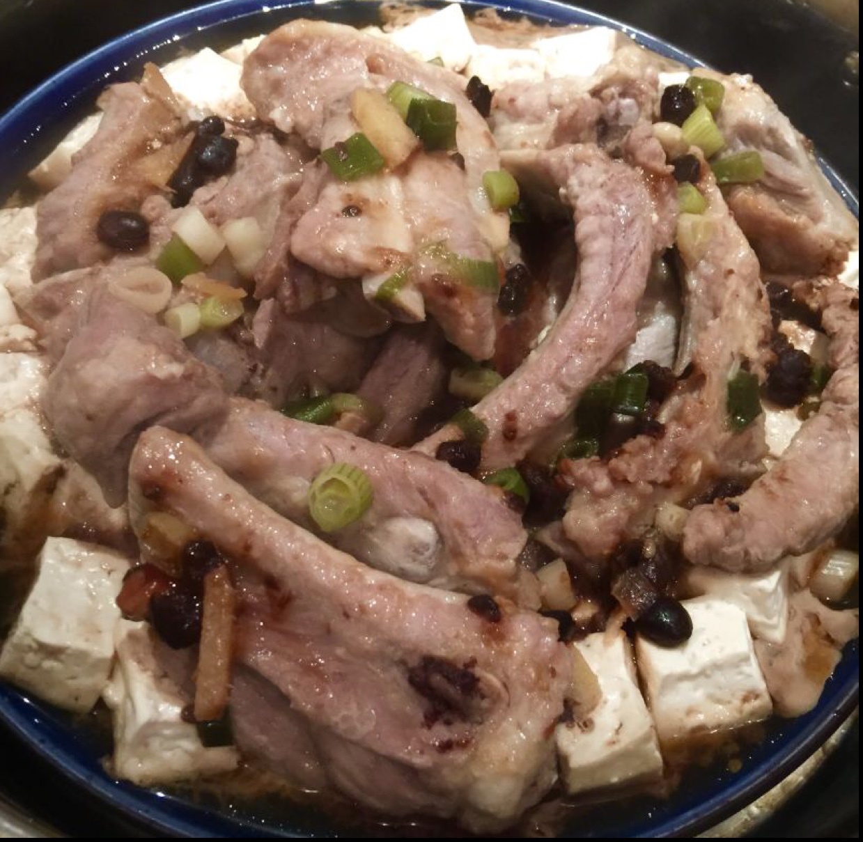 豆腐豆鼔蒸排骨