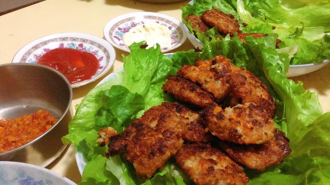 香煎藕饼│多力浓香花生油X金牌家宴