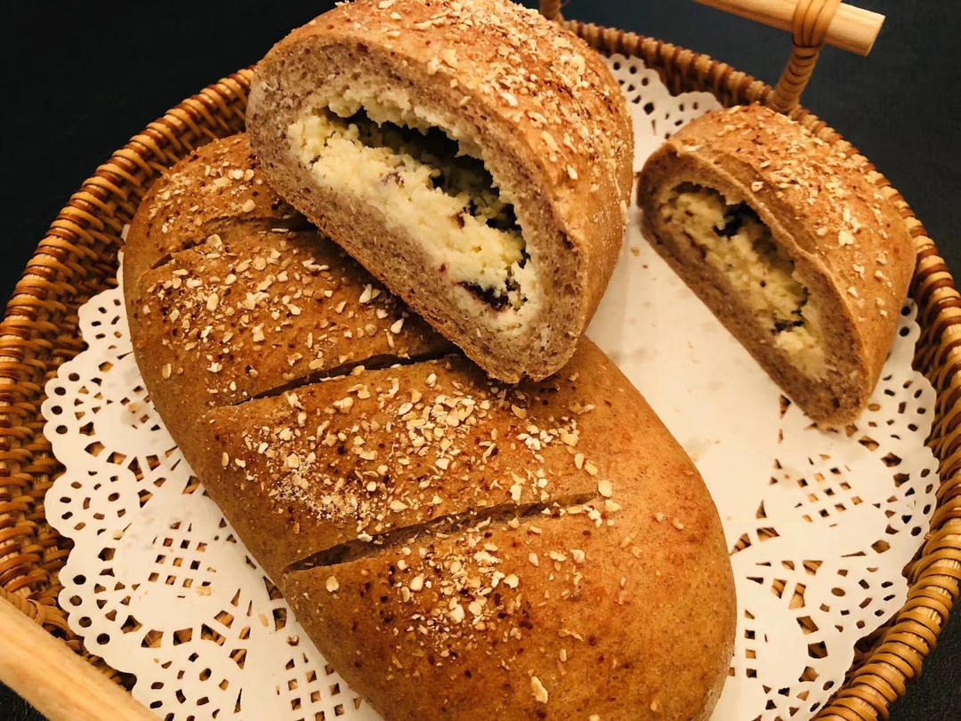 全麦杂粮乳酪面包