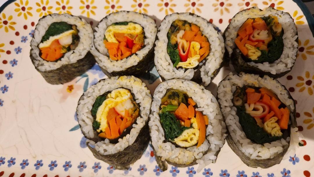 高颜值的紫菜包饭