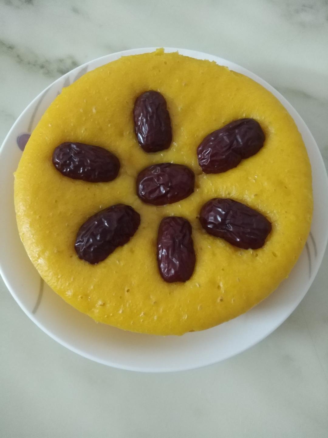 南瓜发糕 Steamed Pumpkin Cake