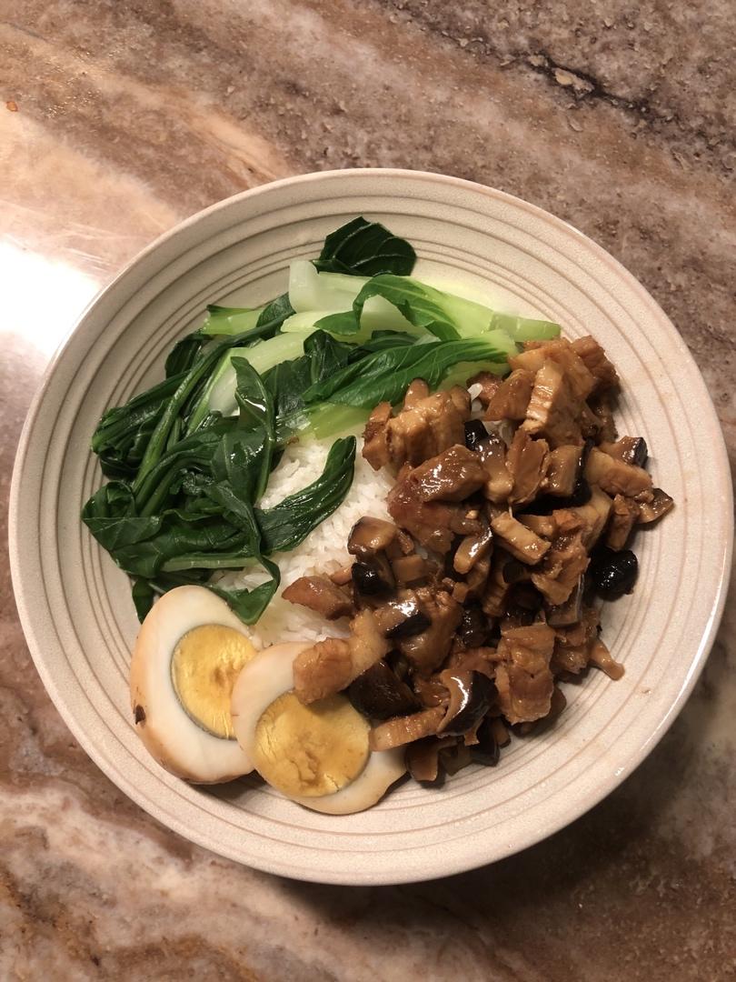 【台式卤肉饭】最地道的卤肉饭，4步就搞定！