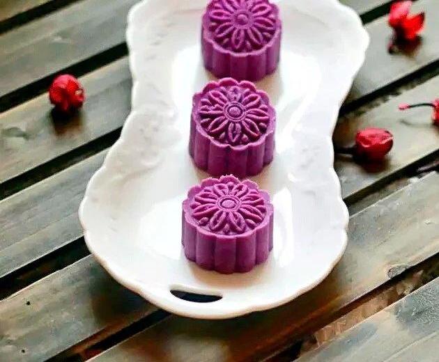 紫薯豆沙糕的做法