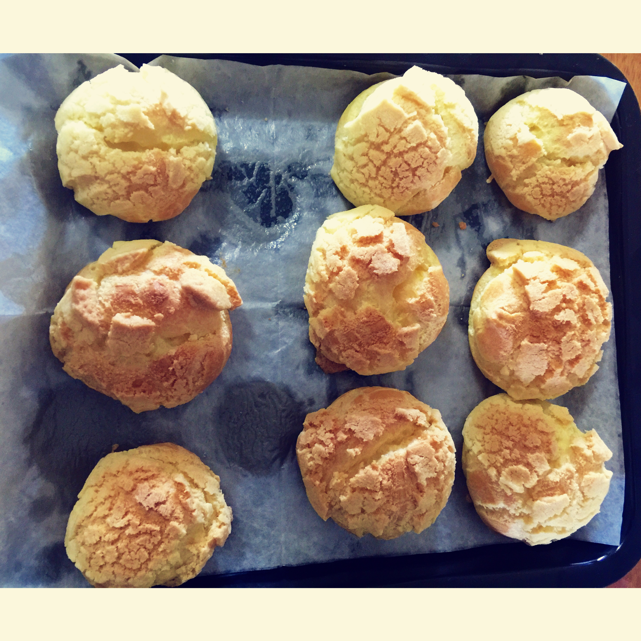 十分美味的酥皮泡芙