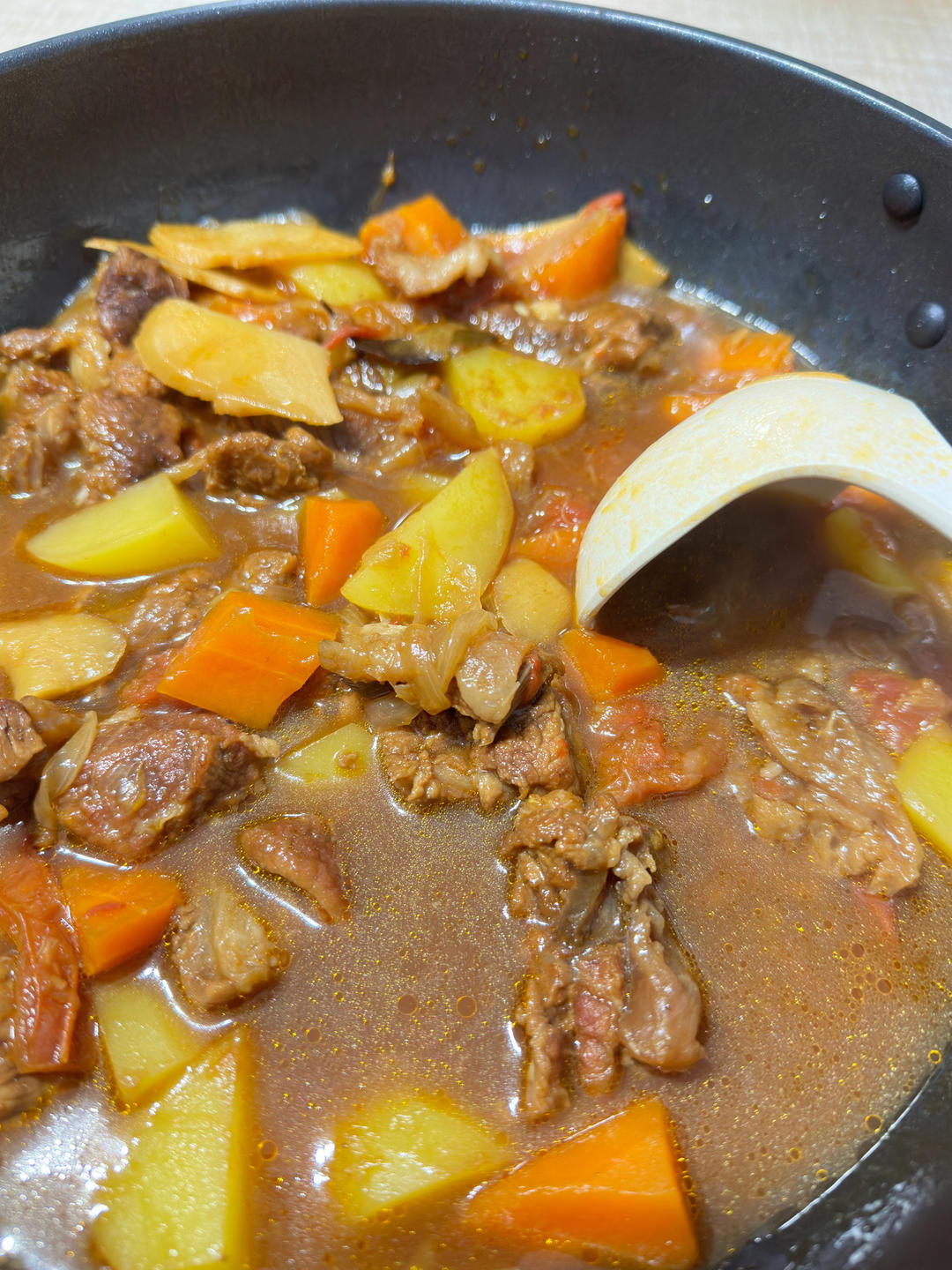 番茄土豆炖牛腩