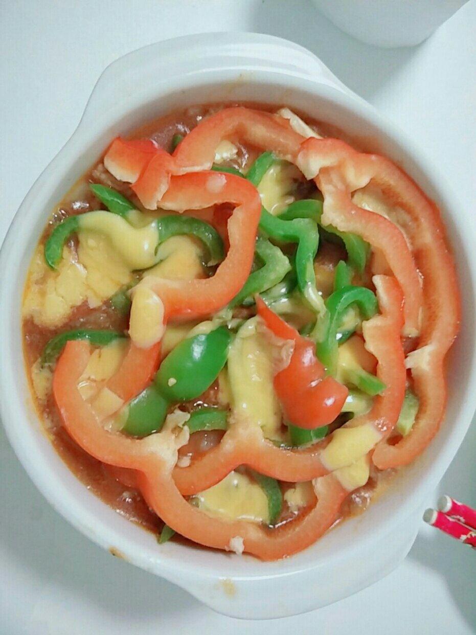 番茄鸡肉浓情焗饭【两人份】