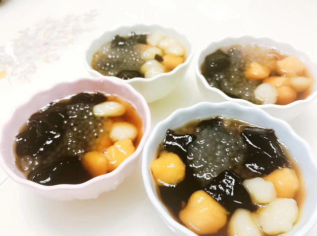 芋圆烧仙草