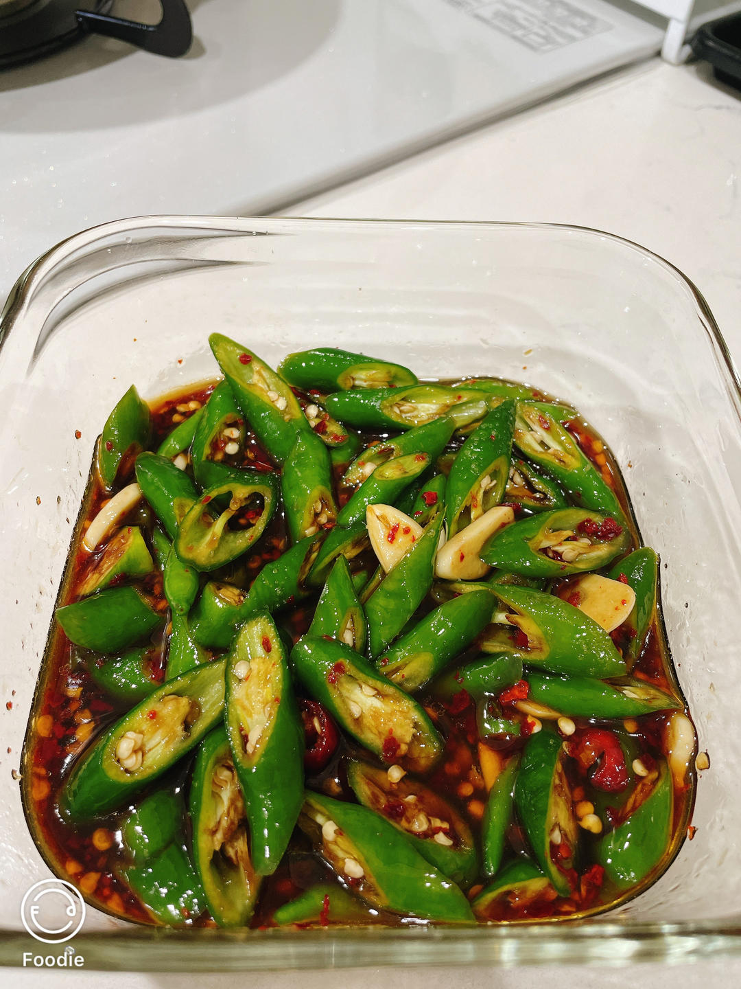 连吃N天都不过瘾‼️香辣爽脆巨开胃〰️腌辣椒