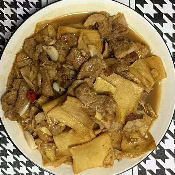 笋炒五花肉（自用）