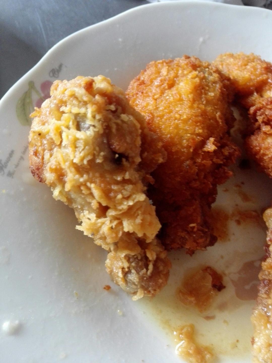 香脆辣味炸鸡翅